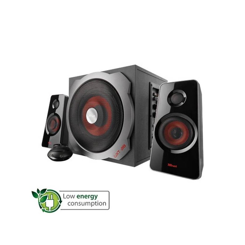 Trust GXT38 2.1 Subwoofer hangszóró Black (low energy consumption) (19023)