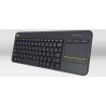 Logitech K400 Plus Wireless Touch Keyboard Black HU (920-007157)