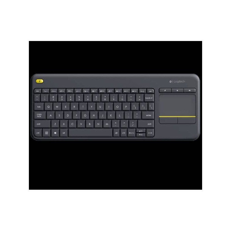 Logitech K400 Plus Wireless Touch Keyboard Black US (920-007145)