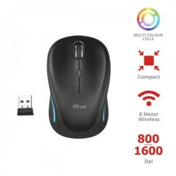 Trust Yvi FX Wireless mouse Black (22333)