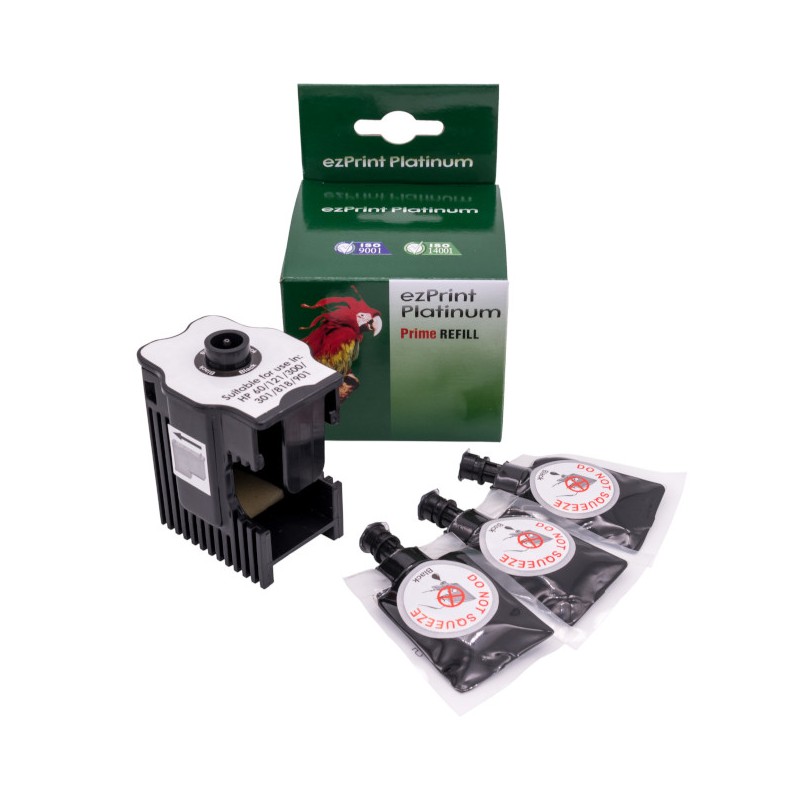 ezPrint töltőállomás HP 336,337,338,350 + 18ml fekete tinta