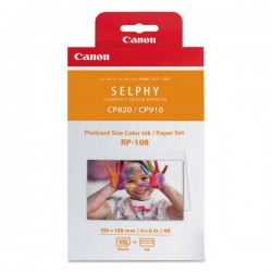 Canon RP-108 High-Capacity Color Ink/Paper Set (8568B001)