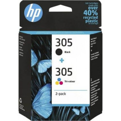 HP 305 2-pack Black + Tri Colour (6ZD17AE)