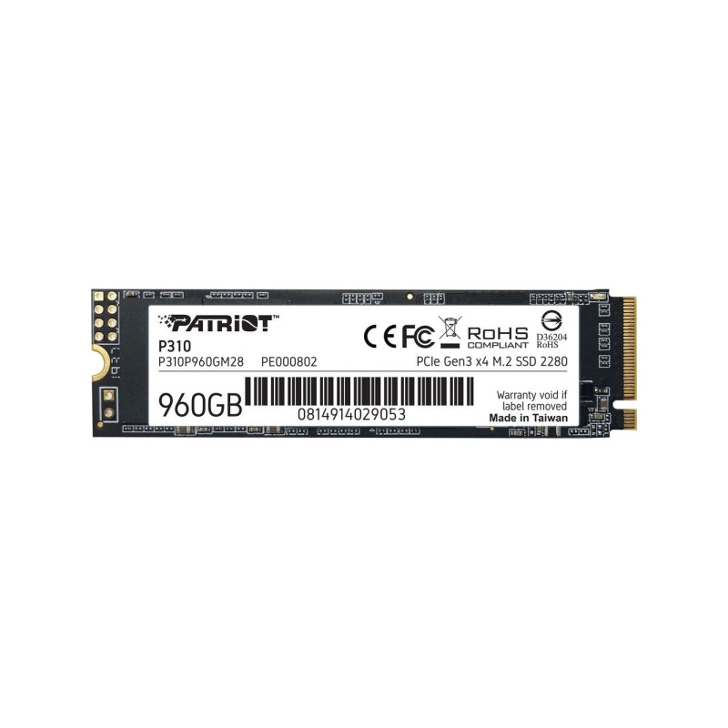 Patriot 960GB M.2 2280 NVMe P310 (P310P960GM28)