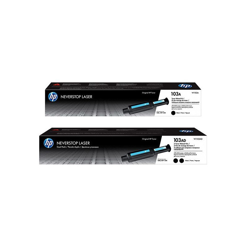 HP W1103AD dupla Black toner