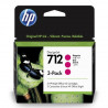 HP 3ED78A (712) Magenta 3-set