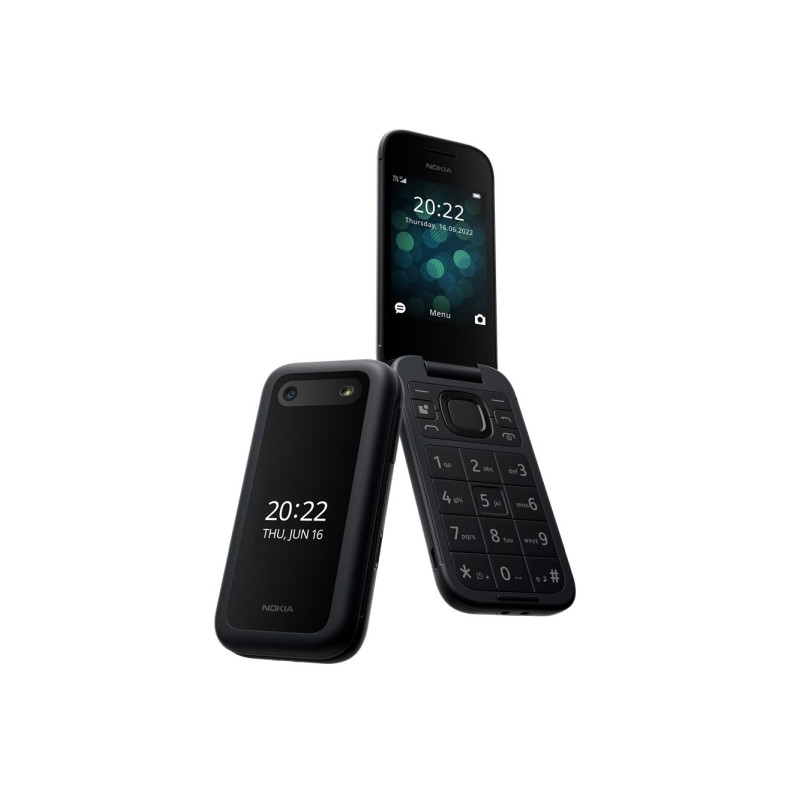 Nokia 2660 Flip DualSIM Black (1GF011EPA1A01)