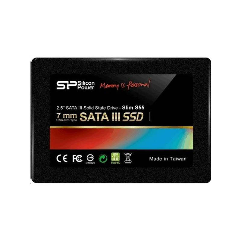 Silicon Power 480GB 2,5" SATA3 Slim S55 (SP480GBSS3S55S25)