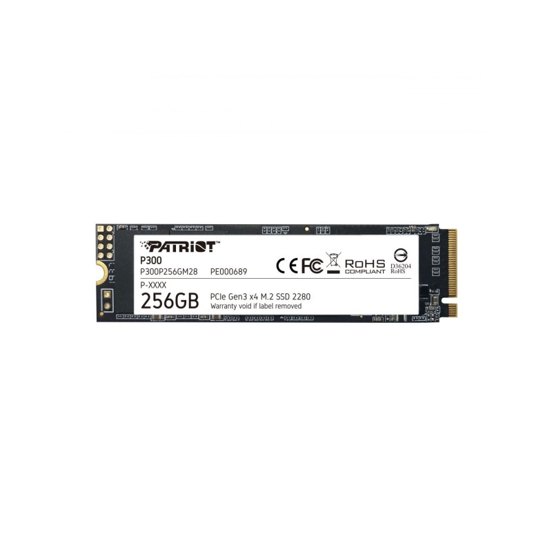 Patriot 256GB M.2 2280 NVMe P300 (P300P256GM28)