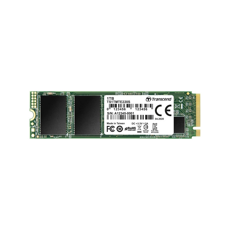 Transcend 1TB M.2 2280 NVMe (TS1TMTE220S)