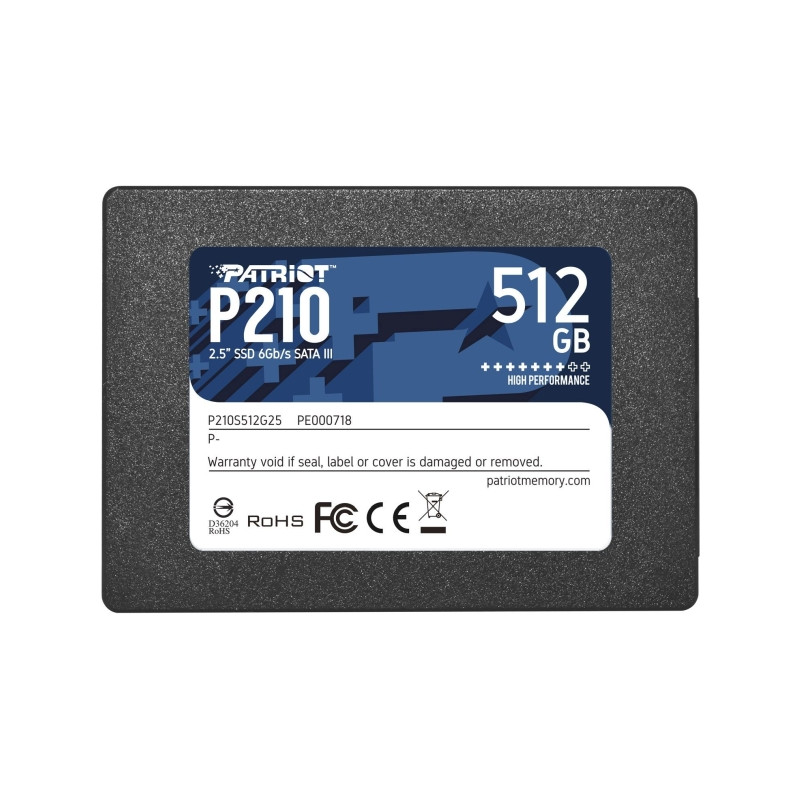 Patriot 512GB 2,5" SATA3 P210 (P210S512G25)