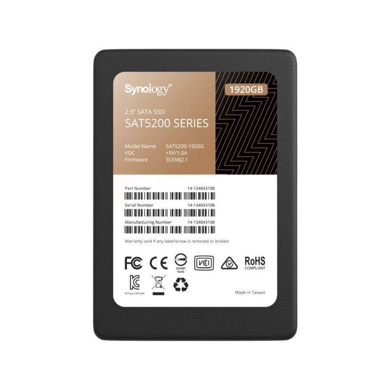 Synology 1,92TB 2,5" SATA3 SAT5200 (SAT5200-1920G)