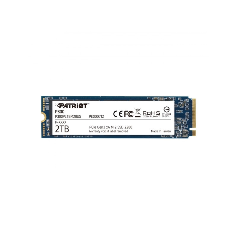 Patriot 2TB M.2 2280 NVMe P300 (P300P2TBM28)