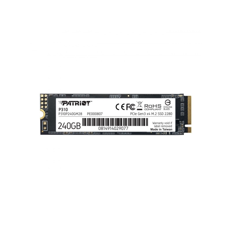 Patriot 240GB M.2 2280 NVMe P310 (P310P240GM28)