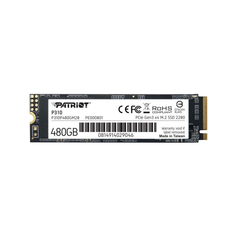 Patriot 480GB M.2 2280 NVMe P310 (P310P480GM28)