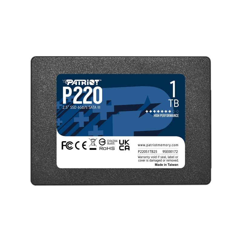 Patriot 1TB 2,5" SATA3 P220 (P220S1TB25)