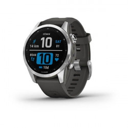 Garmin fenix 7S Silver with Graphite Band (010-02539-01)