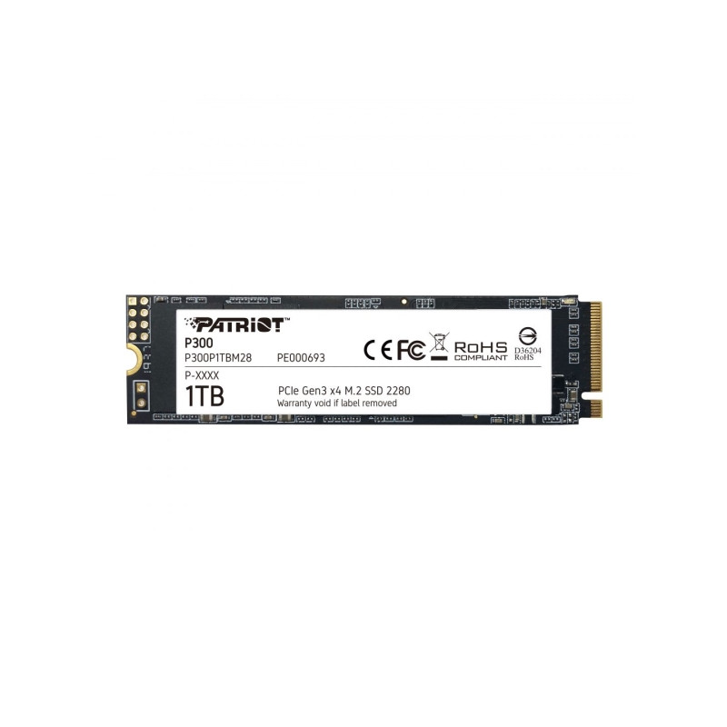 Patriot 1TB M.2 2280 NVMe P300 (P300P1TBM28)