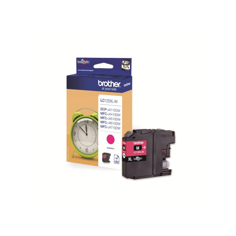 Brother LC-125XLM Magenta tintapatron (LC125XLM)