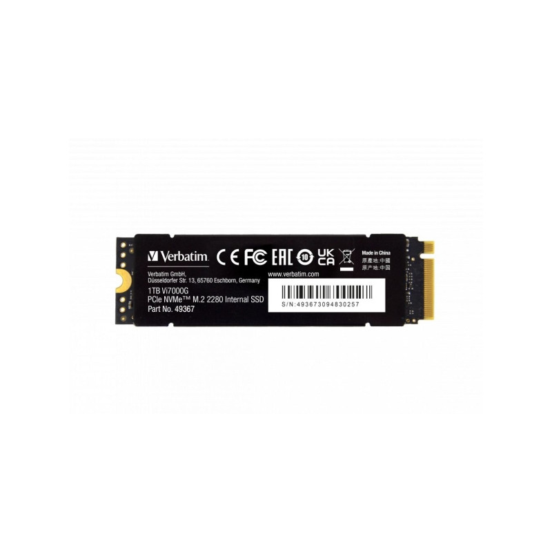 Verbatim 1TB M.2 2280 NVMe Vi7000G (49367)