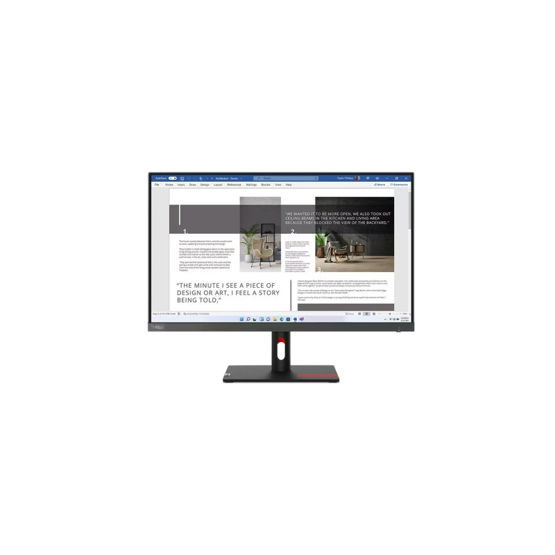 Lenovo 27" ThinkVision S27i-30 IPS LED (63DFKAT4EU)