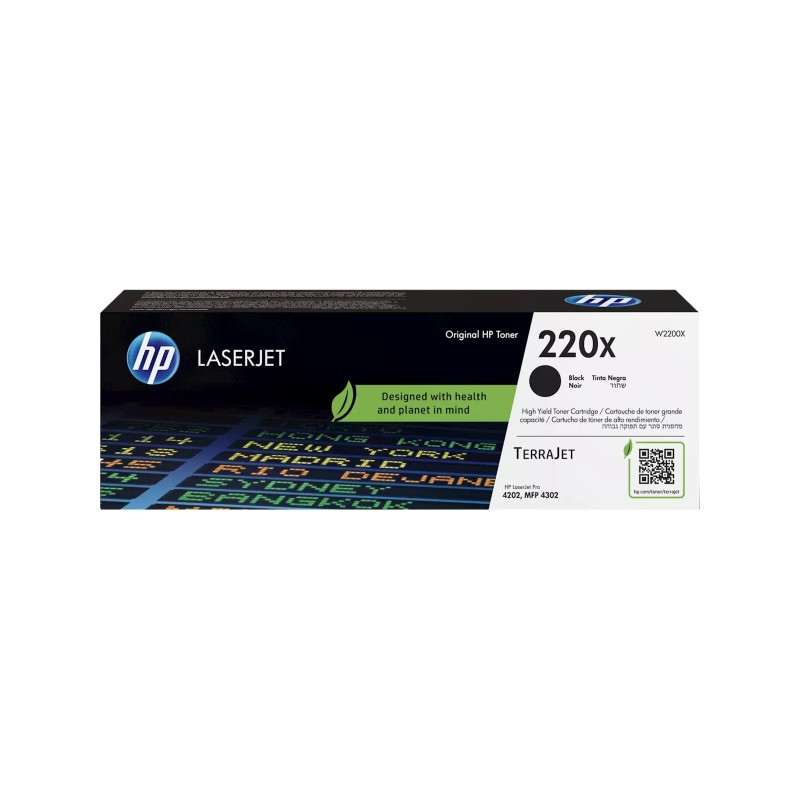 HP 220X Black toner (W2200X)