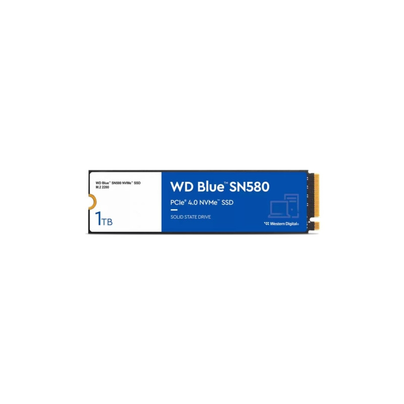 Western Digital 1TB M.2 2280 NVMe SN580 Blue (WDS100T3B0E)