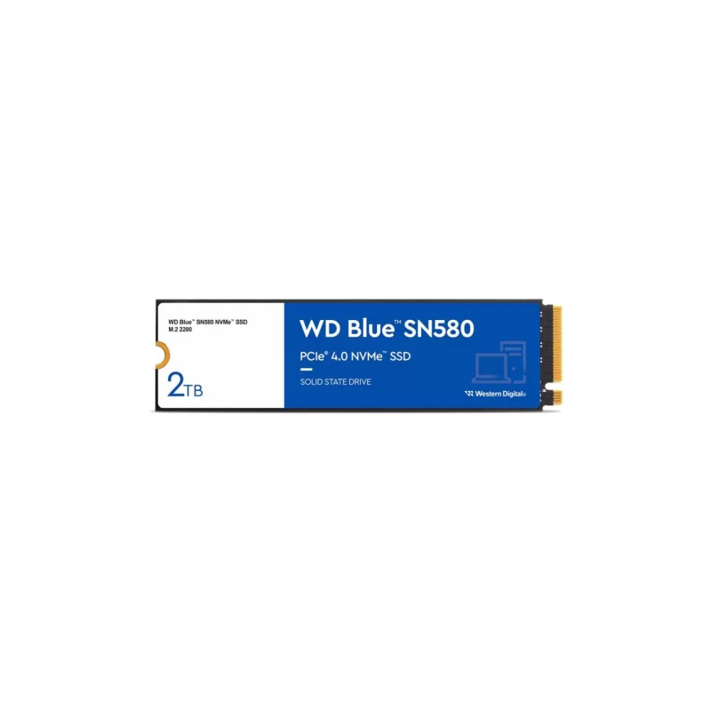 Western Digital 2TB M.2 2280 NVMe SN580 Blue (WDS200T3B0E)