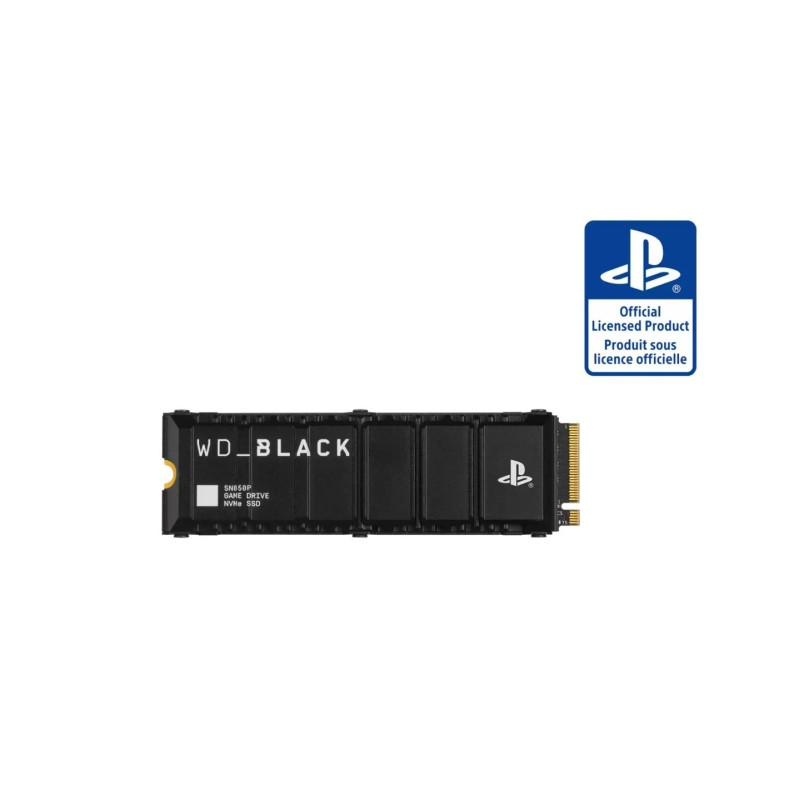 Western Digital 2TB M.2 2280 NVMe SN850P for PS5 with Heatsink Black (WDBBYV0020BNC-WRSN)