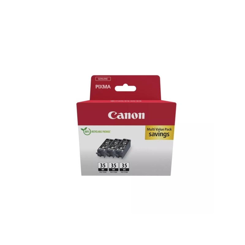 Canon PGI-35BK Black Triple Pack (1509B028)