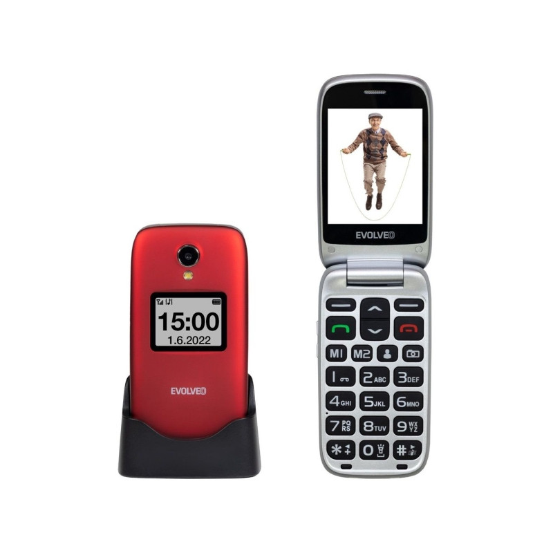 Evolveo EasyPhone EP-771 FS Red (SGM EP-771-FSR)