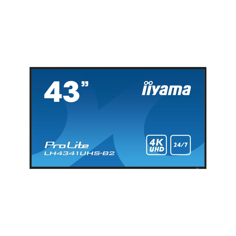 iiyama 43" ProLite LH4341UHS-B2 IPS LED Display