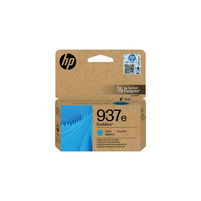 HP 937e Cyan (4S6W6NE)