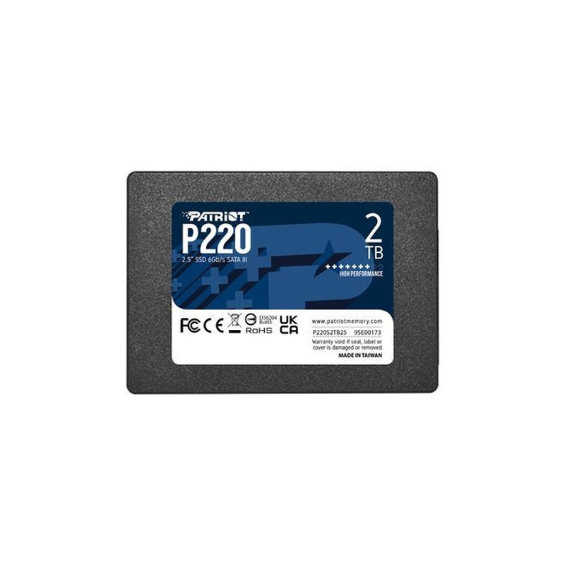 Patriot 2TB 2,5" SATA3 P220 (P220S2TB25)