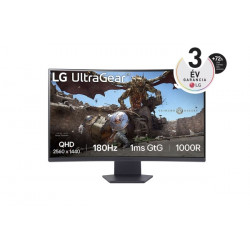 LG 31,5" 32GS60QC-B LED Curved (32GS60QC-B.AEUQ)