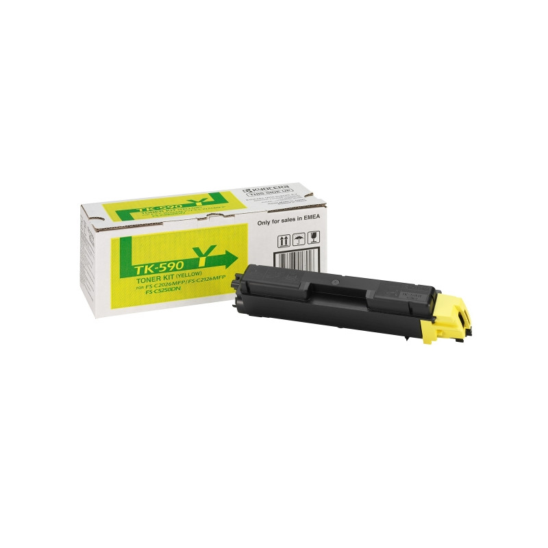 Kyocera TK-590Y Yellow toner (1T02KVANL0)