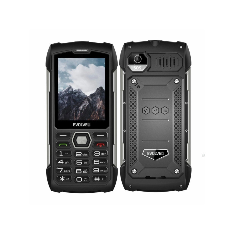 Evolveo Strongphone H1 DualSIM Black/Silver (SGM SGP-H1-BS)