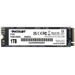 Patriot 1TB M.2 2280 NVMe P320 (P320P1TBM28)