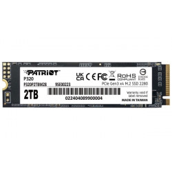 Patriot 2TB M.2 2280 NVMe P320 (P320P2TBM28)