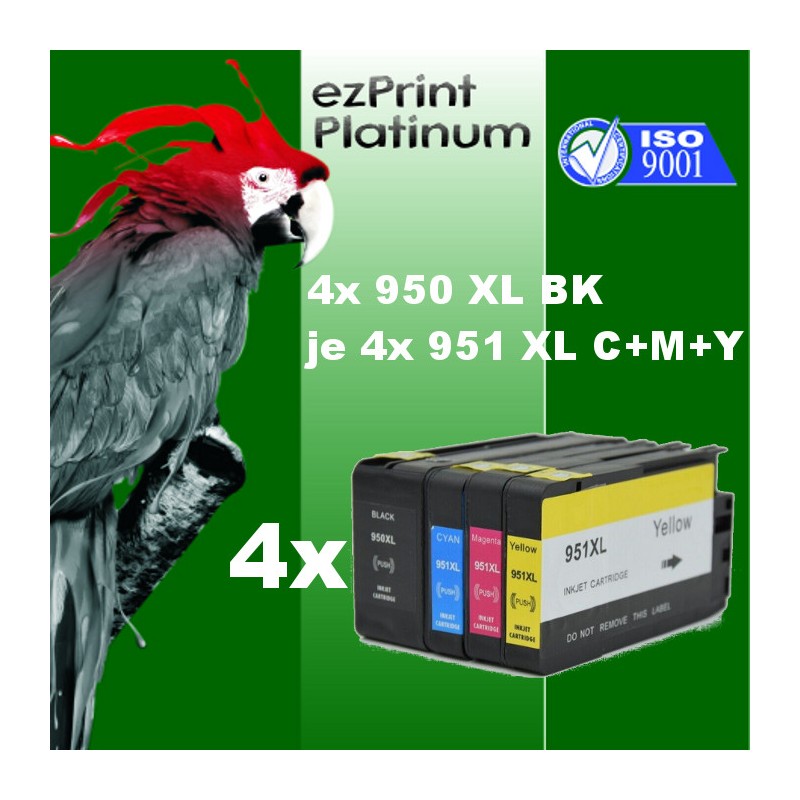 16x  Multipack ezPrint 950  BK + 951 C+M+Y