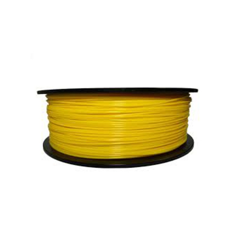 3D filament 1,75 mm PLA sötétsárga (code 107c) 1kg 1000g