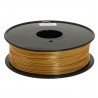 3D filament 1,75 mm T-PLA (6x erősebb) arany 1kg 1000g