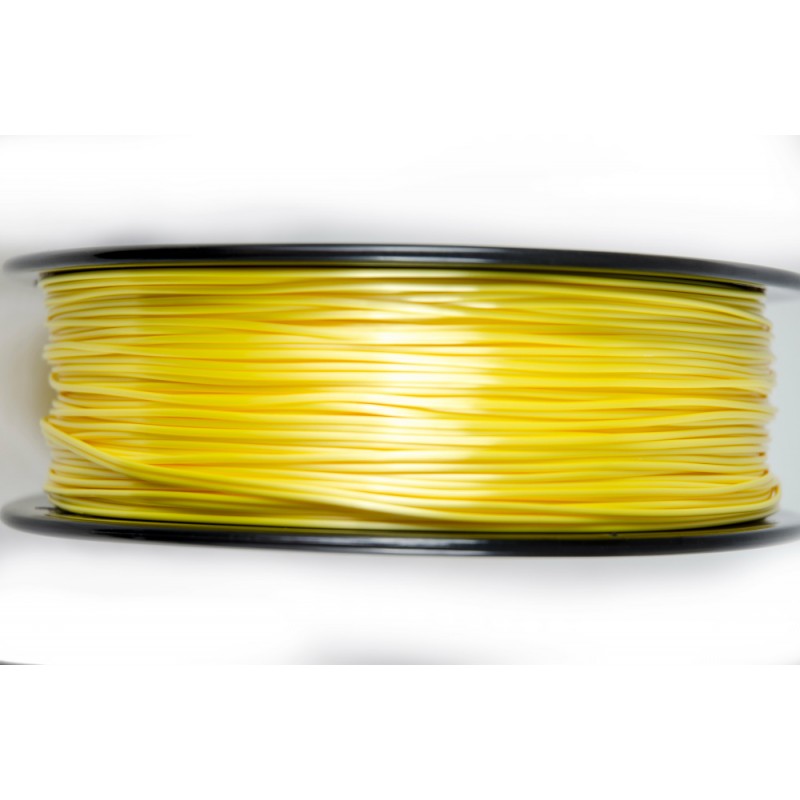 3D Filament 1,75 mm polymer silk selyem sárga 1000g 1kg