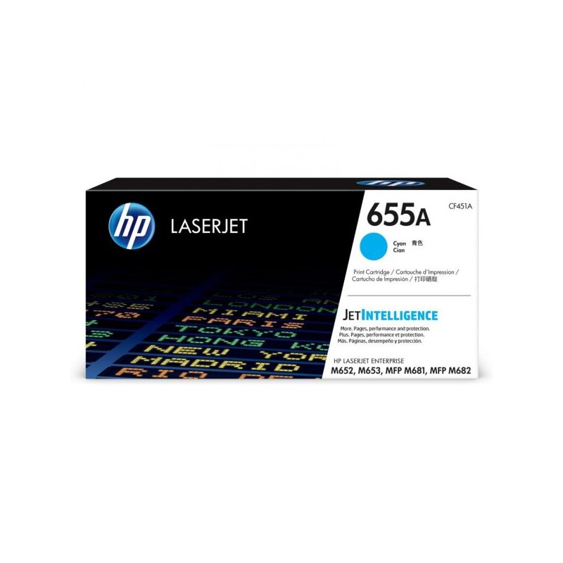 HP CF451A (655A) Cyan toner