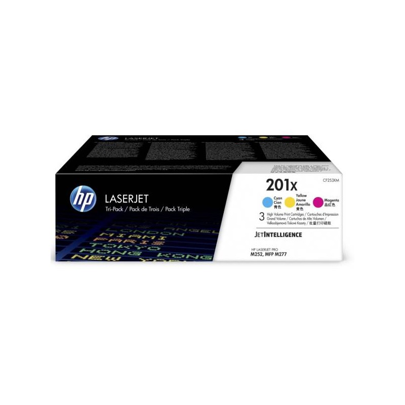 HP 201X Multipack toner (CF253XM)