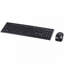 Hama Cortino Wireless Keyboard + Mouse Set Black HU (182664)